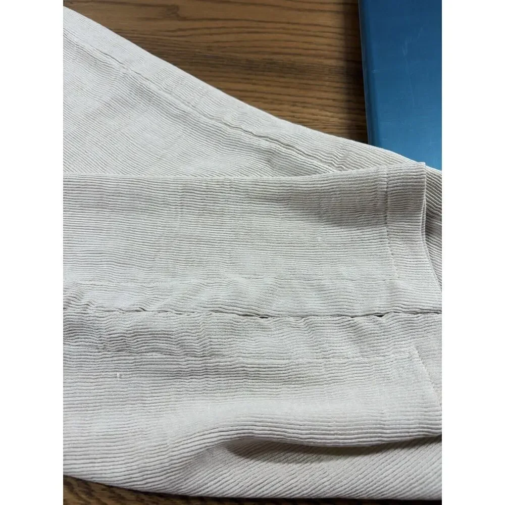 Closet London Skirt Womens‎ Size 4 Cream Ribbed Bodycon Minimalist Pencil NWT